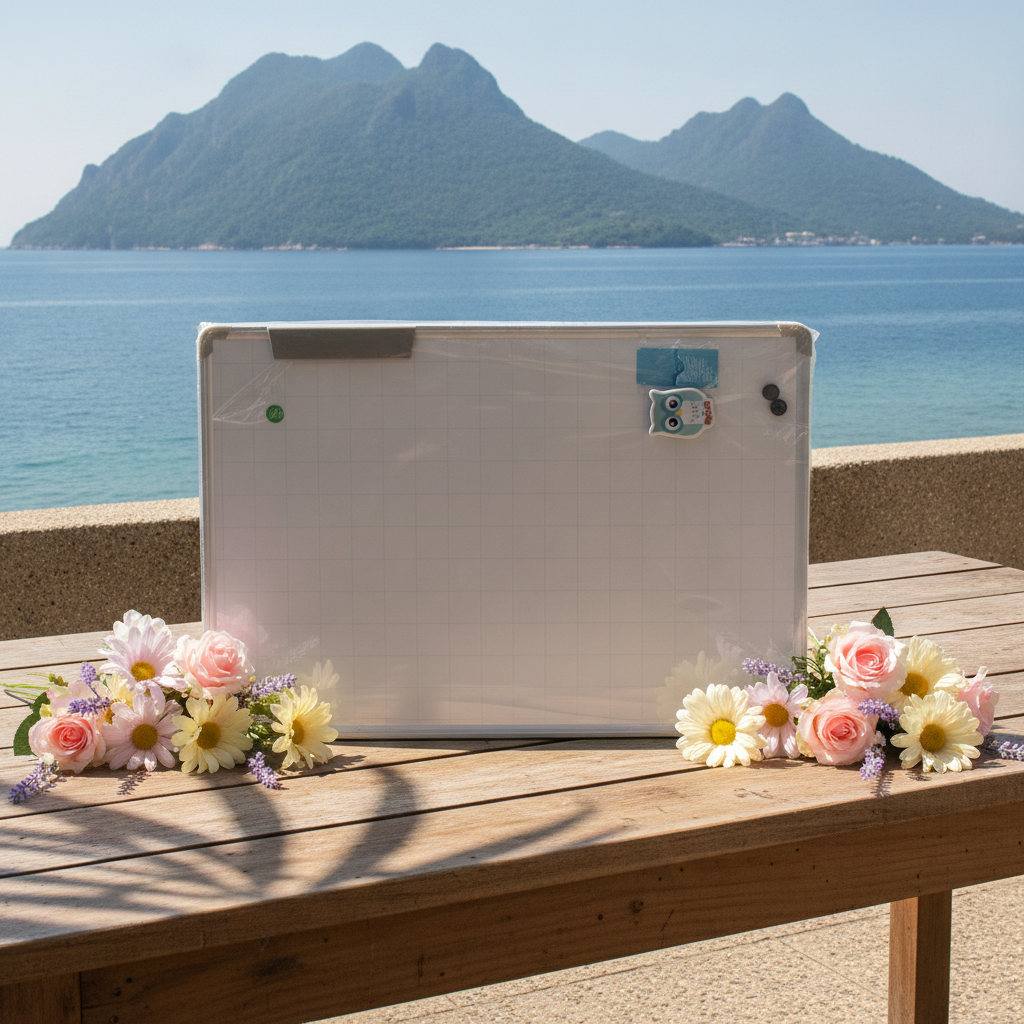 Bảng từ trắng 60x90cm